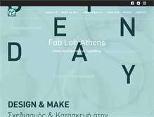 Tablet Screenshot of fablabathens.gr